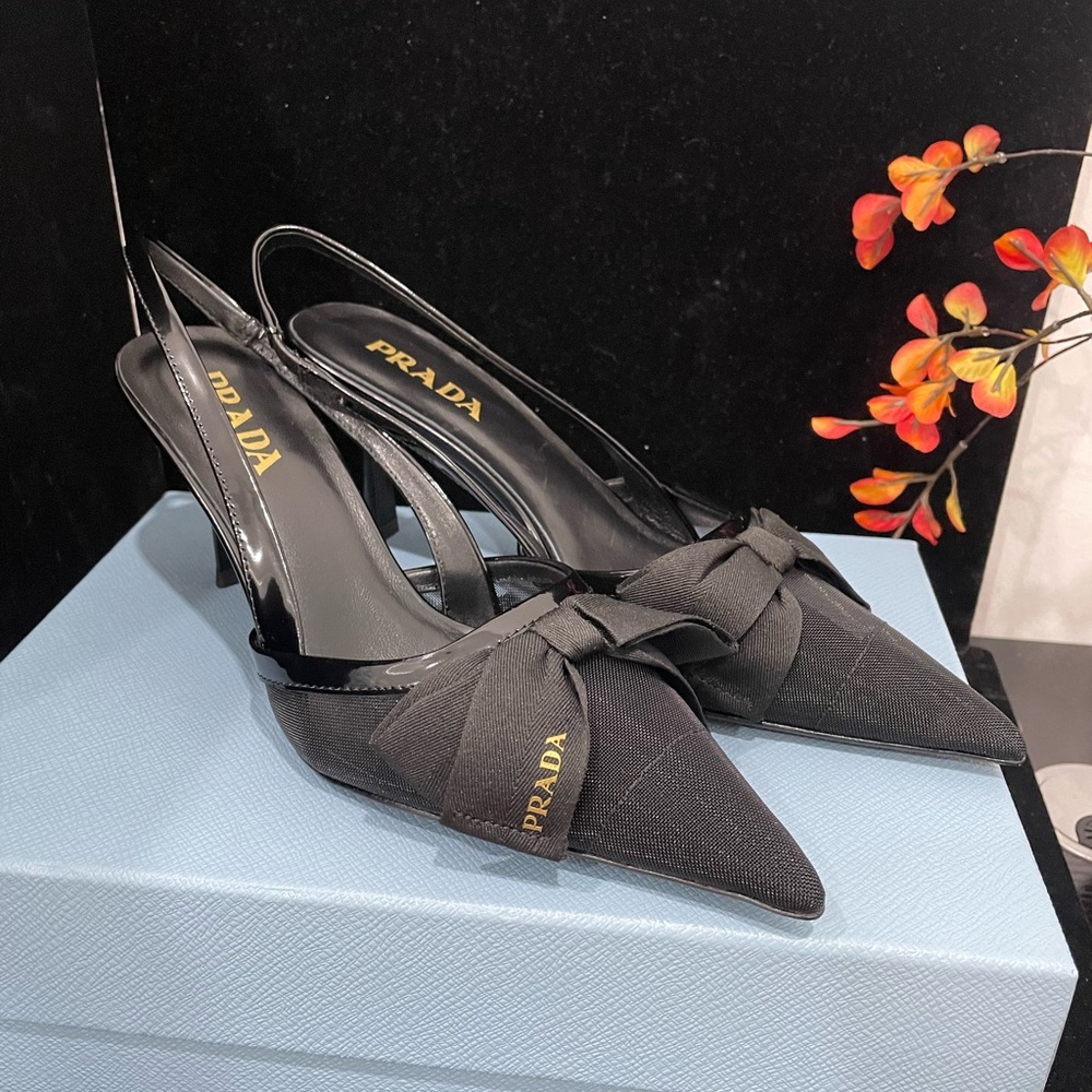 Prada Black Women's High Heels